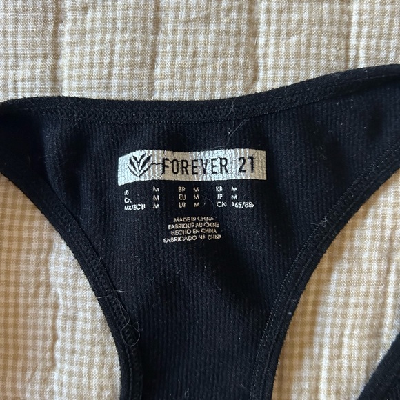 Forever 21 Cropped Ripped Top - Picture 2 of 3